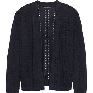 Banana Republic 100% Italian Linen Cardigan NWT